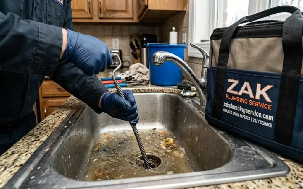 clogged drain service near me