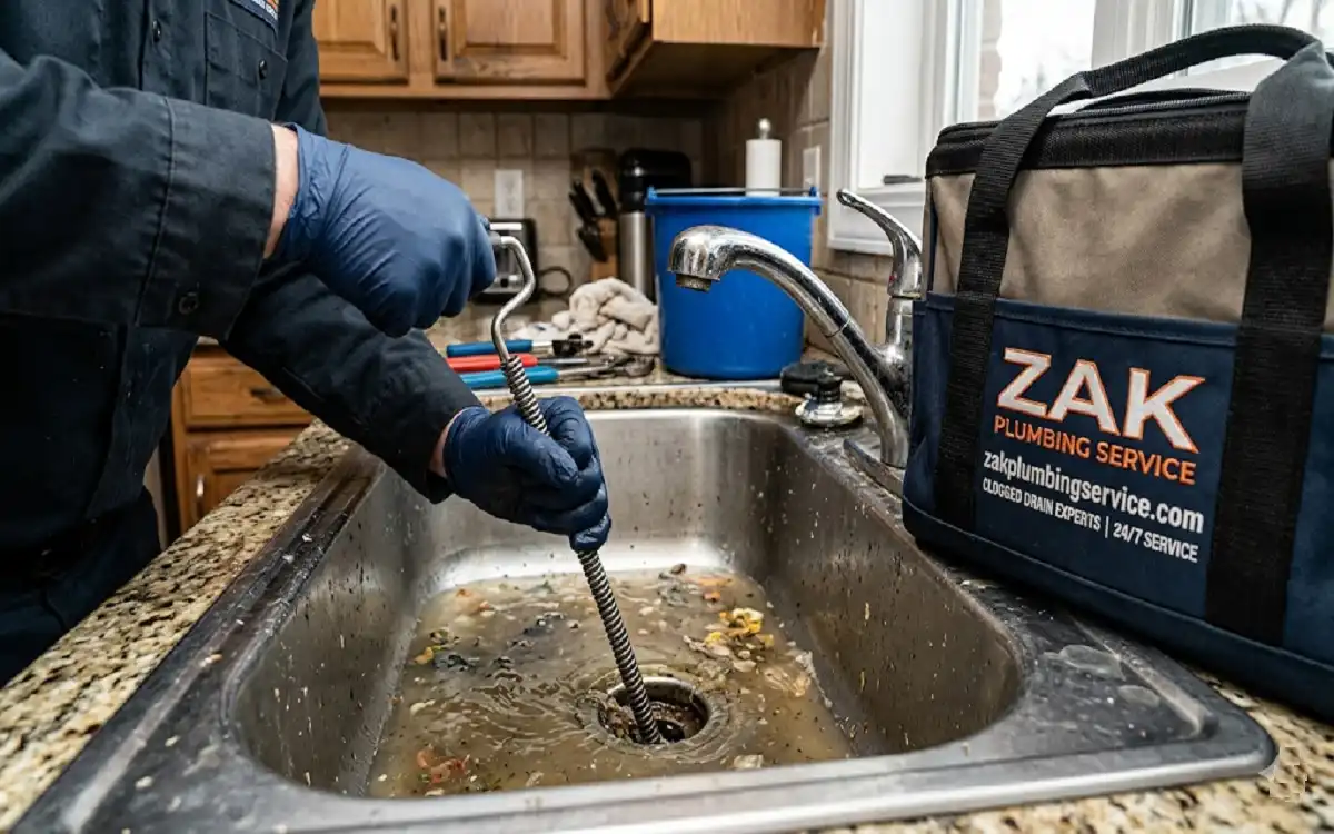 clogged drain service near me