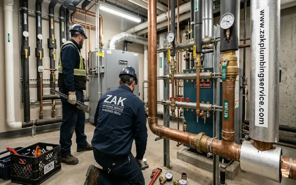 commercial plumbing service in nj​