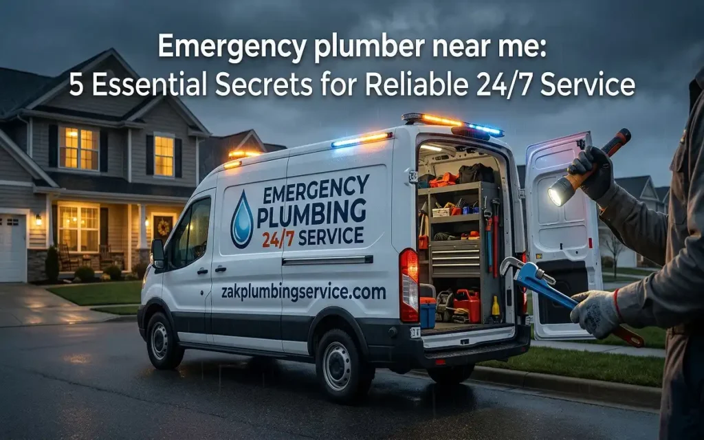 emergency plumber near me