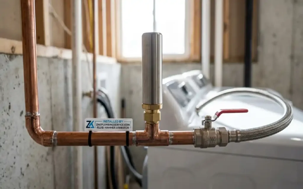 fluid hammer arrestor