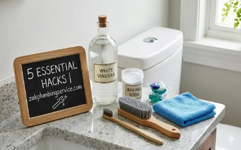 how do you clean a toilet tank