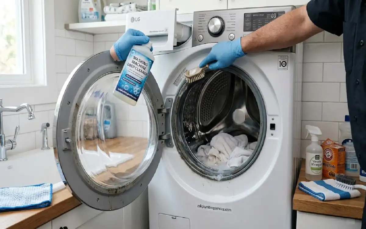 how to clean a washing machine