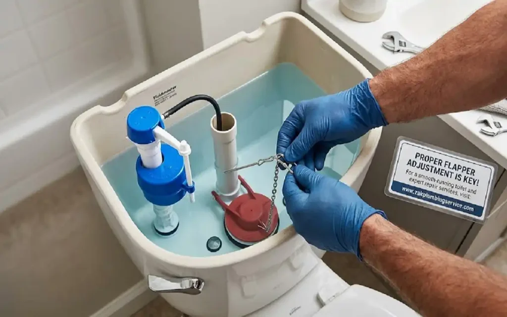 how to fix a running toilet