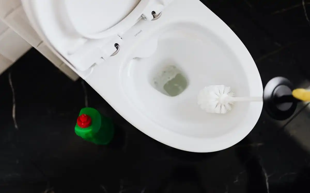 how to unclog toilet bowl without plunger