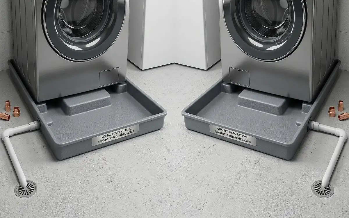 washing machine drain pan