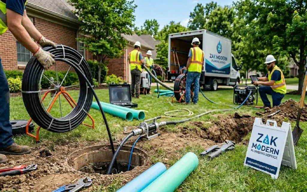 sewer line replacement