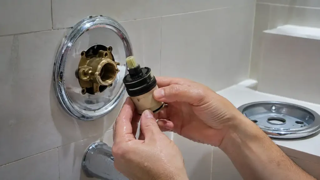 how to replace a shower cartridge