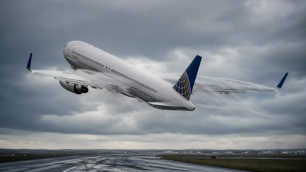 united airlines plumbing malfunction u-turn​