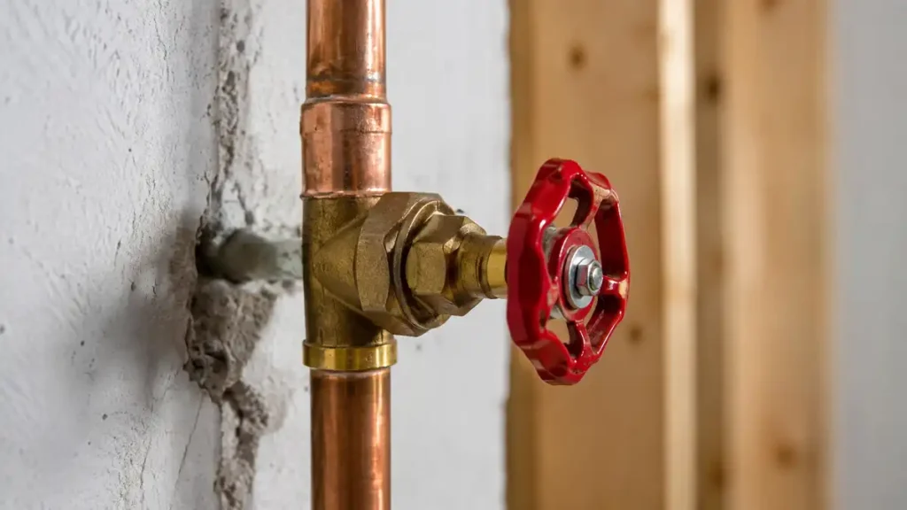 water shut off valve